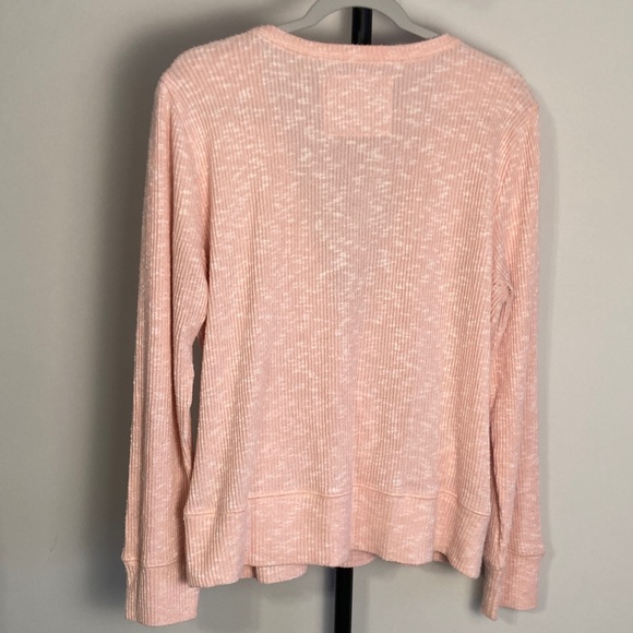 EUC Anthropologie Saturday Sunday Surplice Knit Ribbed V-Neck Wrap Sweater XL - Picture 6 of 10